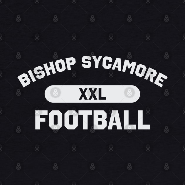 Bishop Sycamore Football - Light Lettering by WalkDesigns